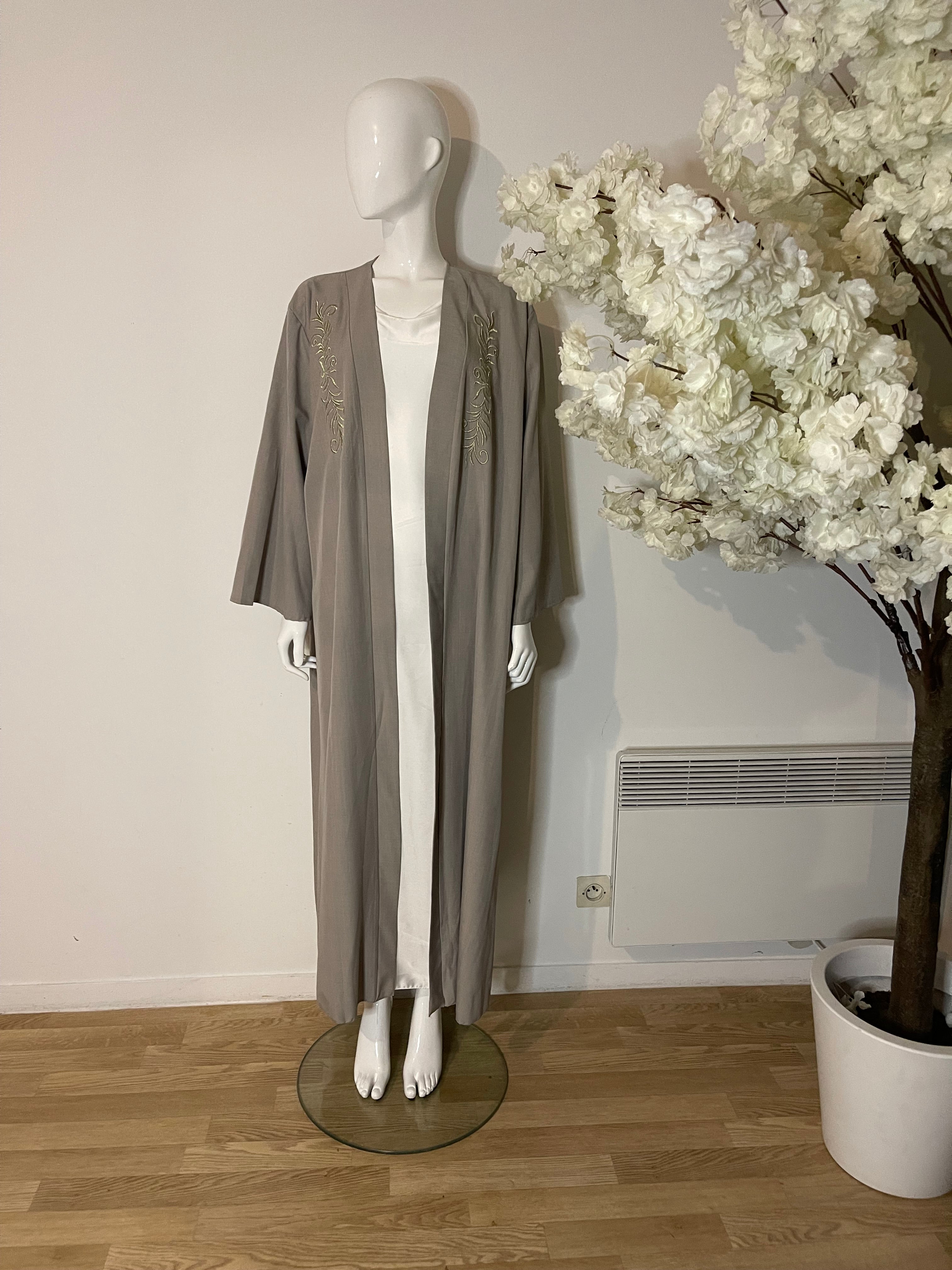 Kimono broderie doré