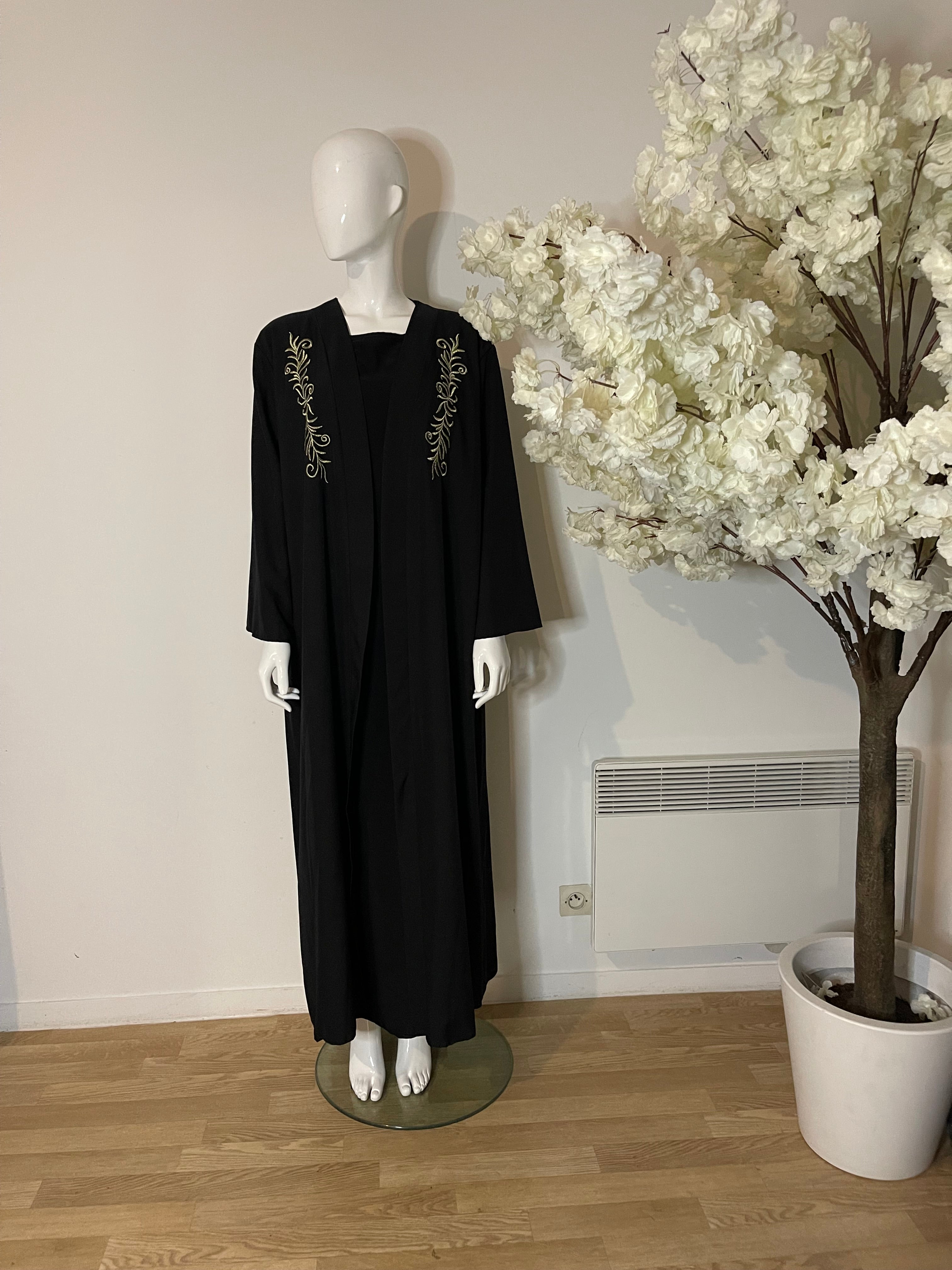 Kimono broderie doré