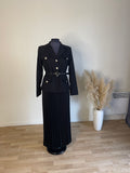 Ensemble blazer jupe plissée et jupe plissée