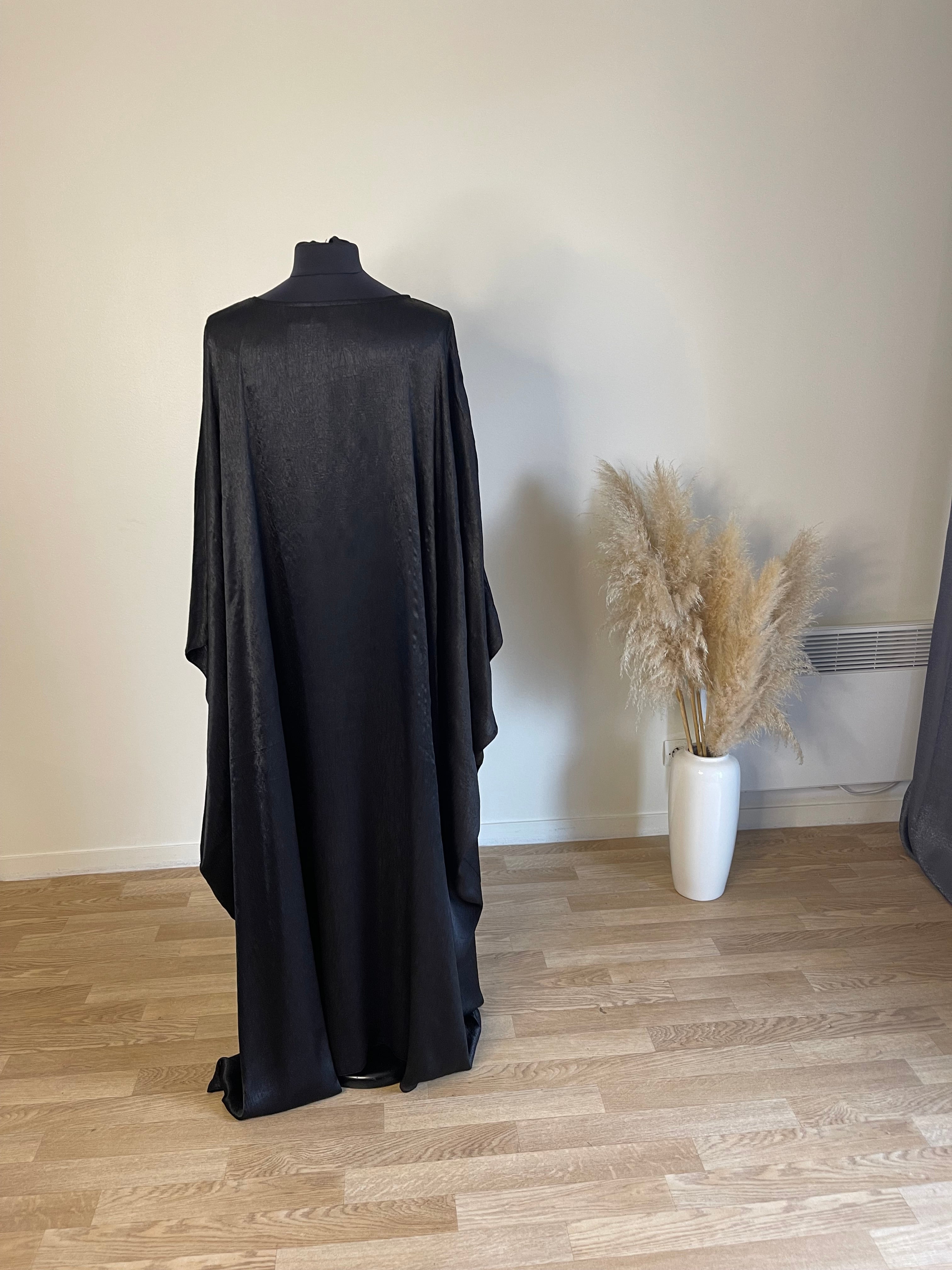 Abaya farasha satinée